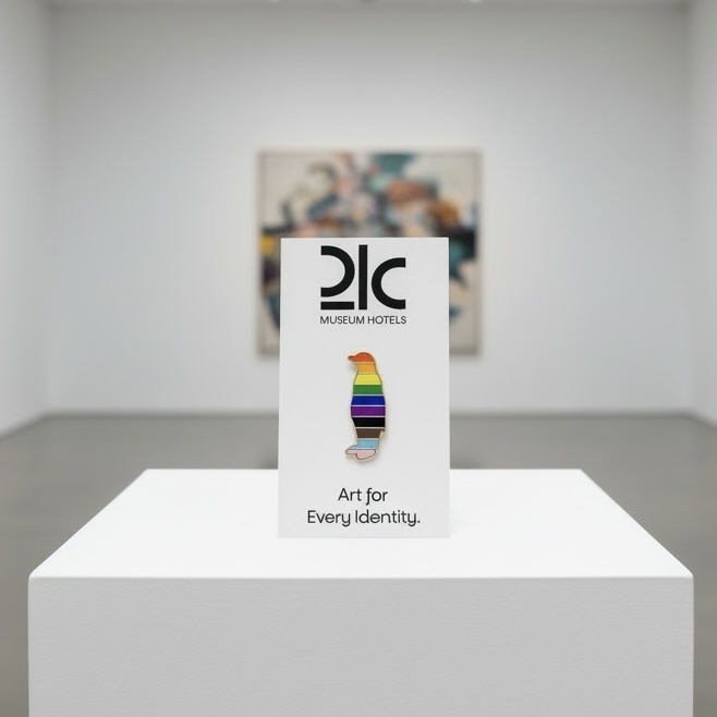 21c Pride Penguin Enamel Pin